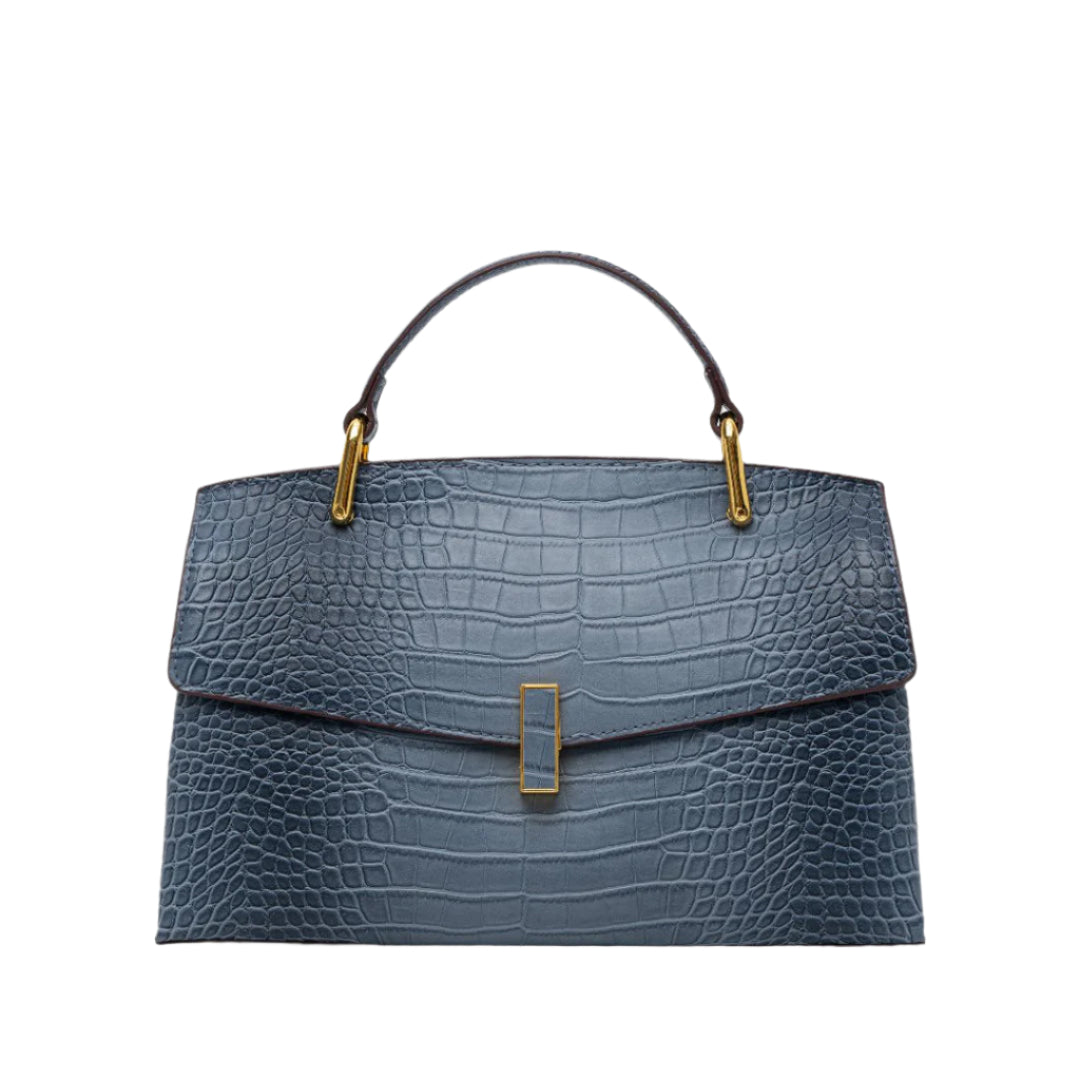 bolso tote de piel vegana efecto cocodrilo. Fiorenza