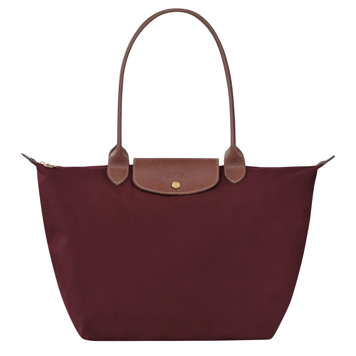 bolsa de tela técnica con detalles en cuero. Silvana