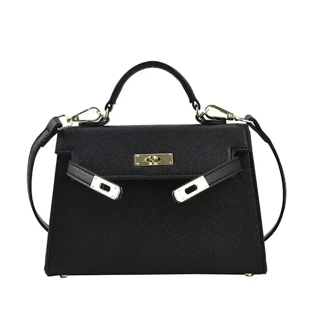 bolso bandolera de piel con solapa. Tarifa