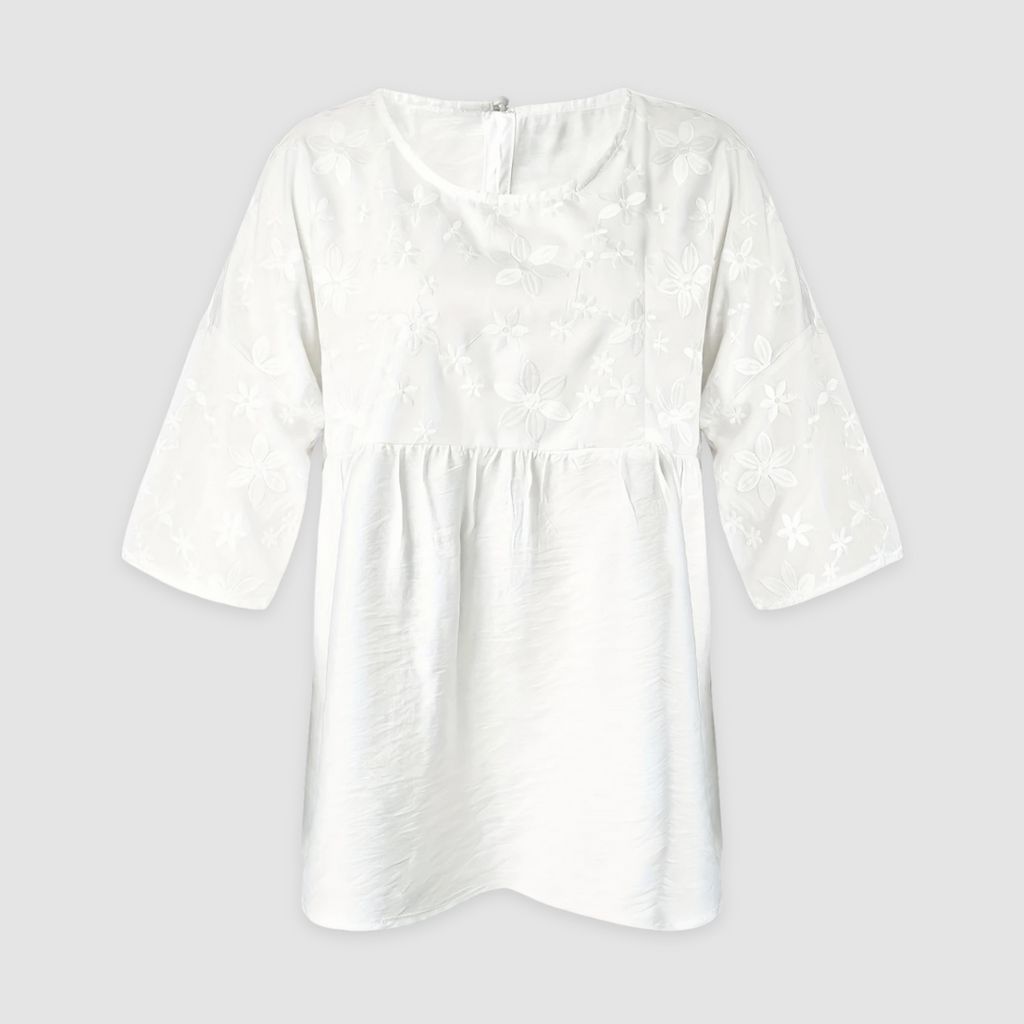 camisa de algodón de corte holgado. Tasha