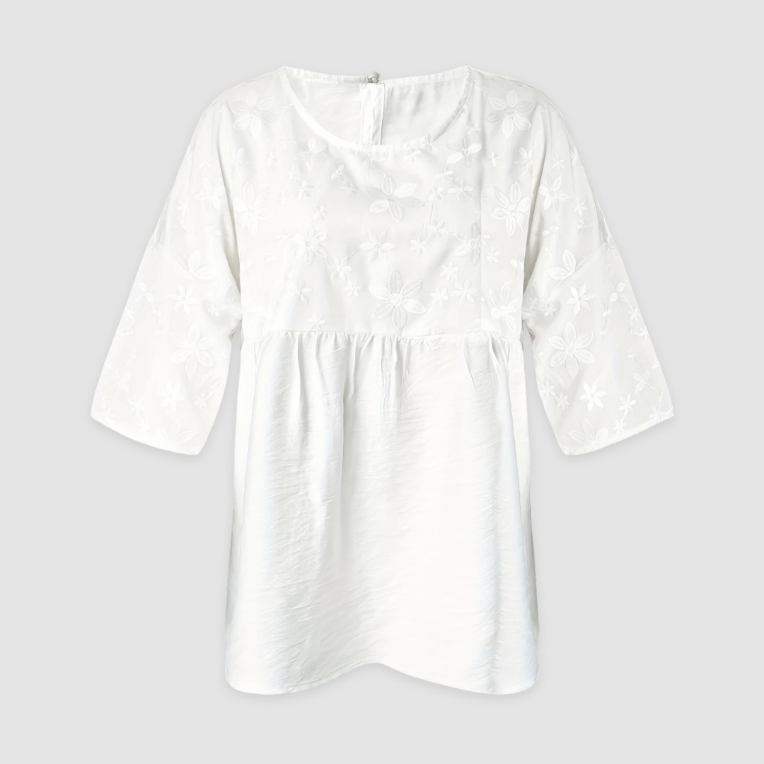 camisa de algodón de corte holgado. Tasha