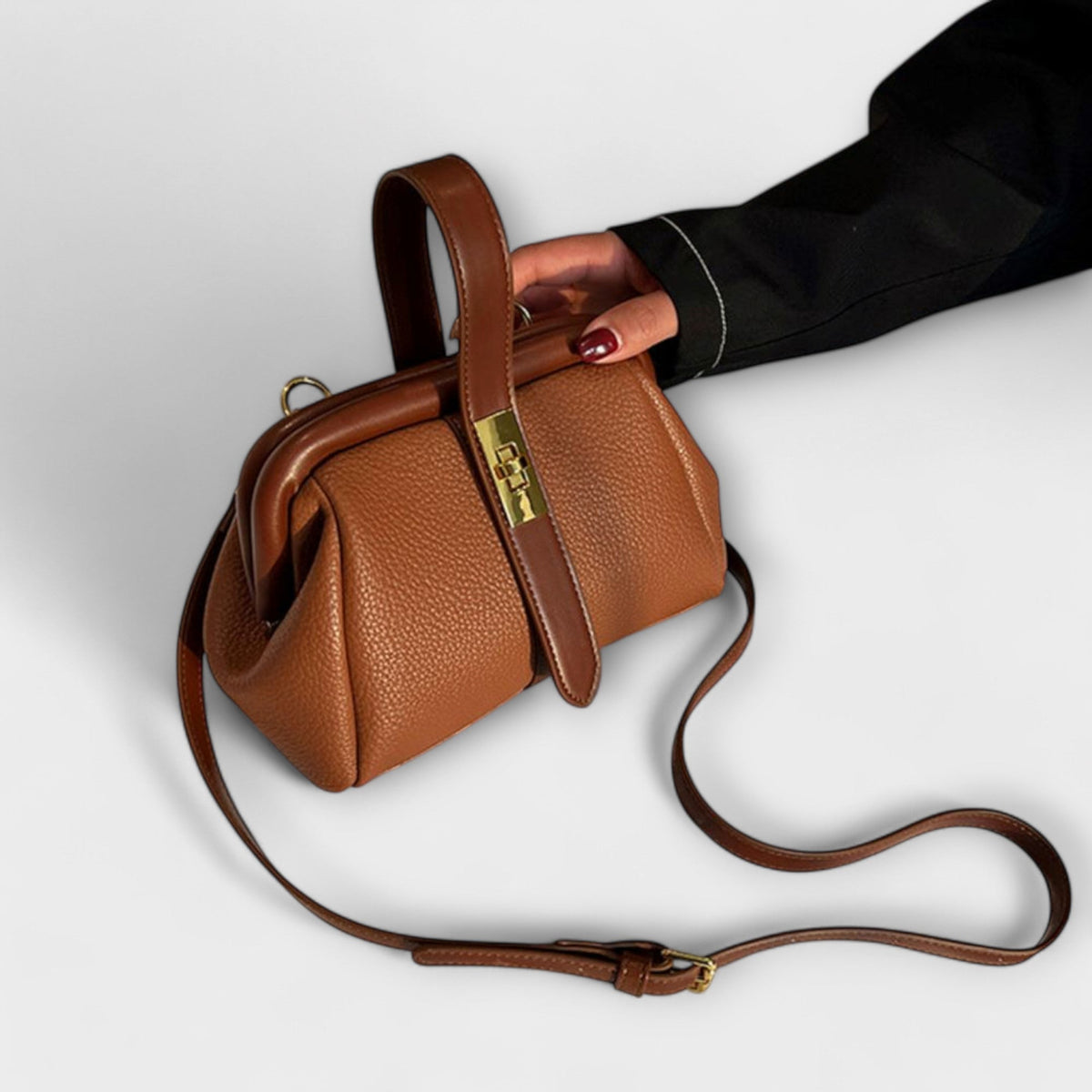 bolsa structured con asa de mano. Gaieta