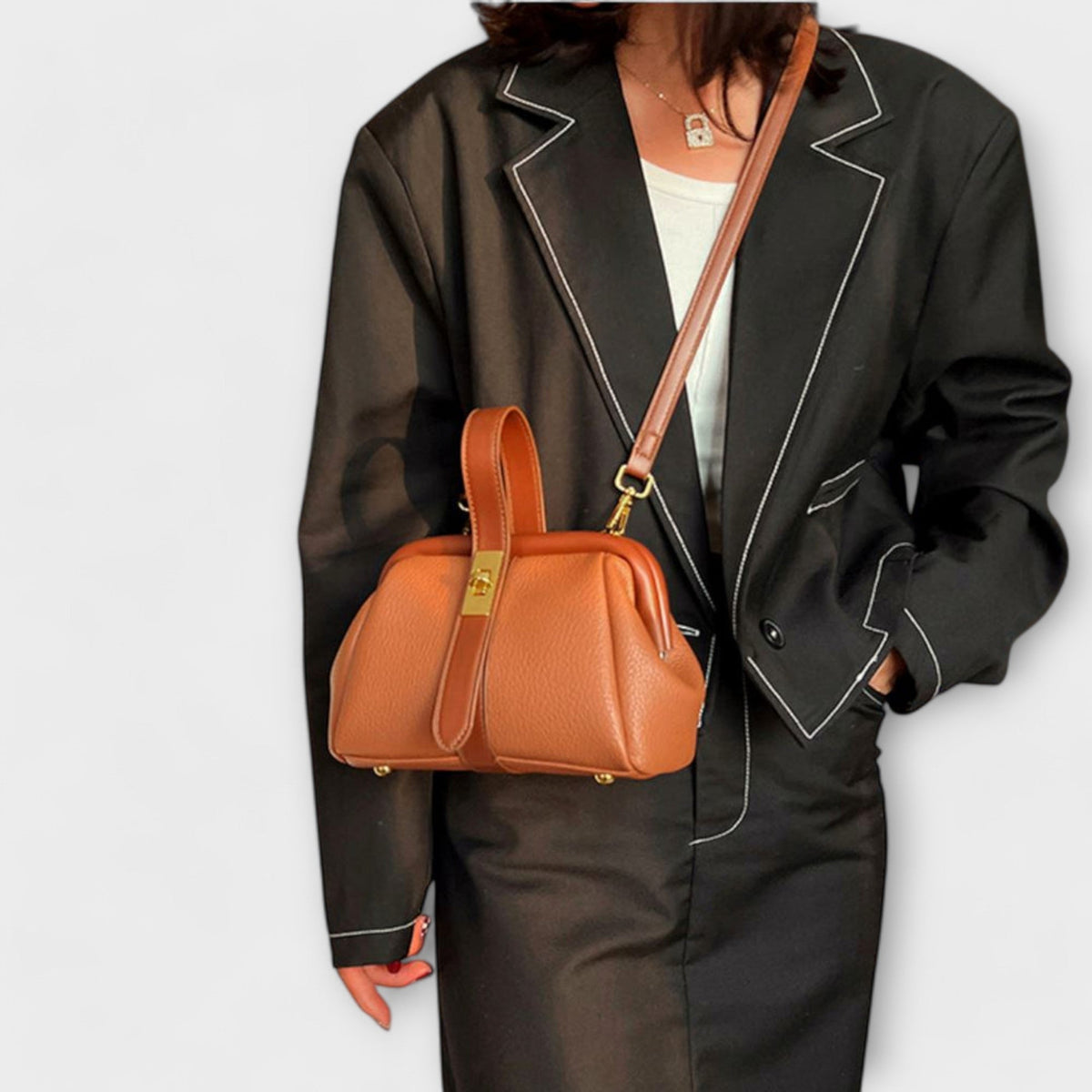 bolsa structured con asa de mano. Gaieta
