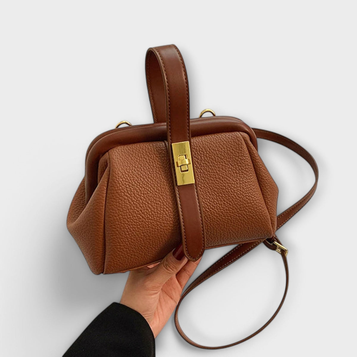 bolsa structured con asa de mano. Gaieta