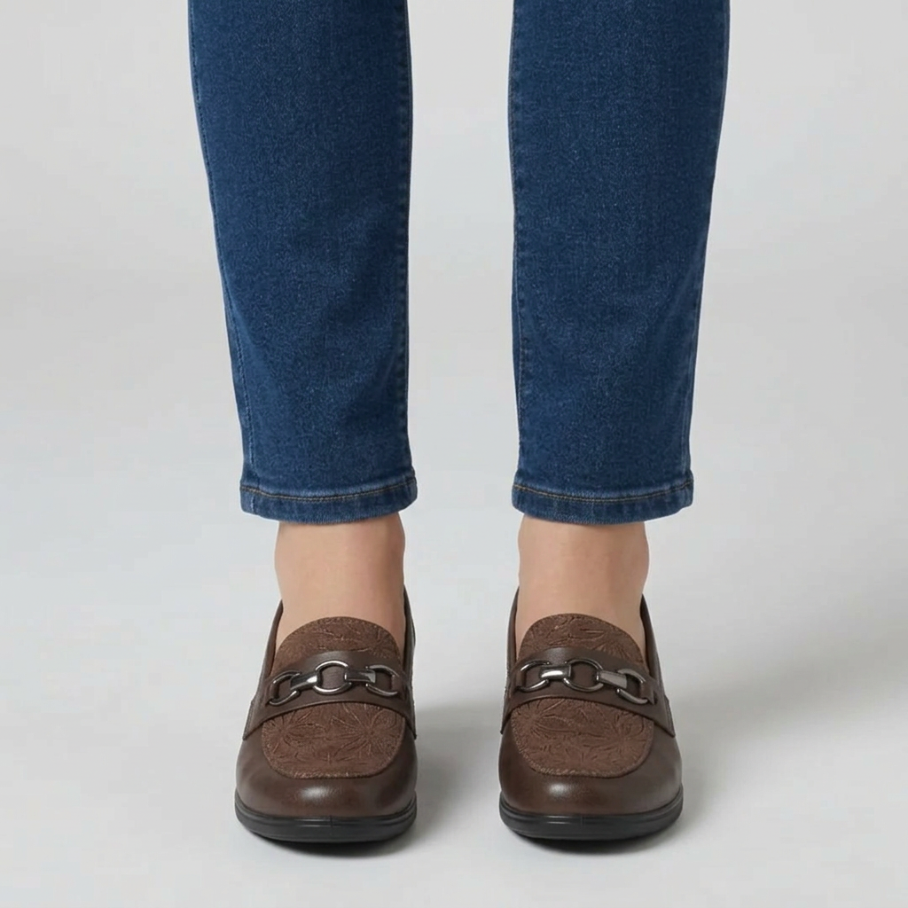 mocasín cómodo de mujer. Avelina