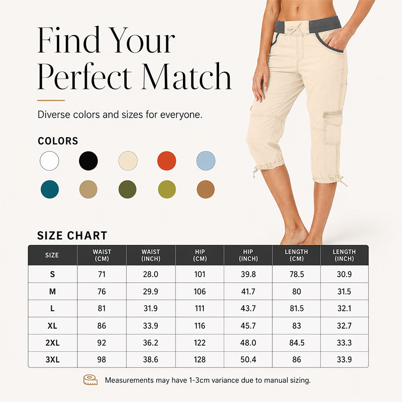 pantalón cargo capri talle alto. Marta