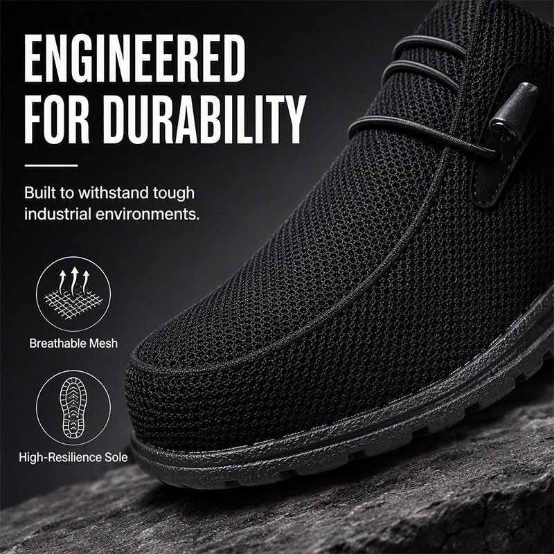 zapato de seguridad bajo con puntera de acero, 0,7 kg. Rebel