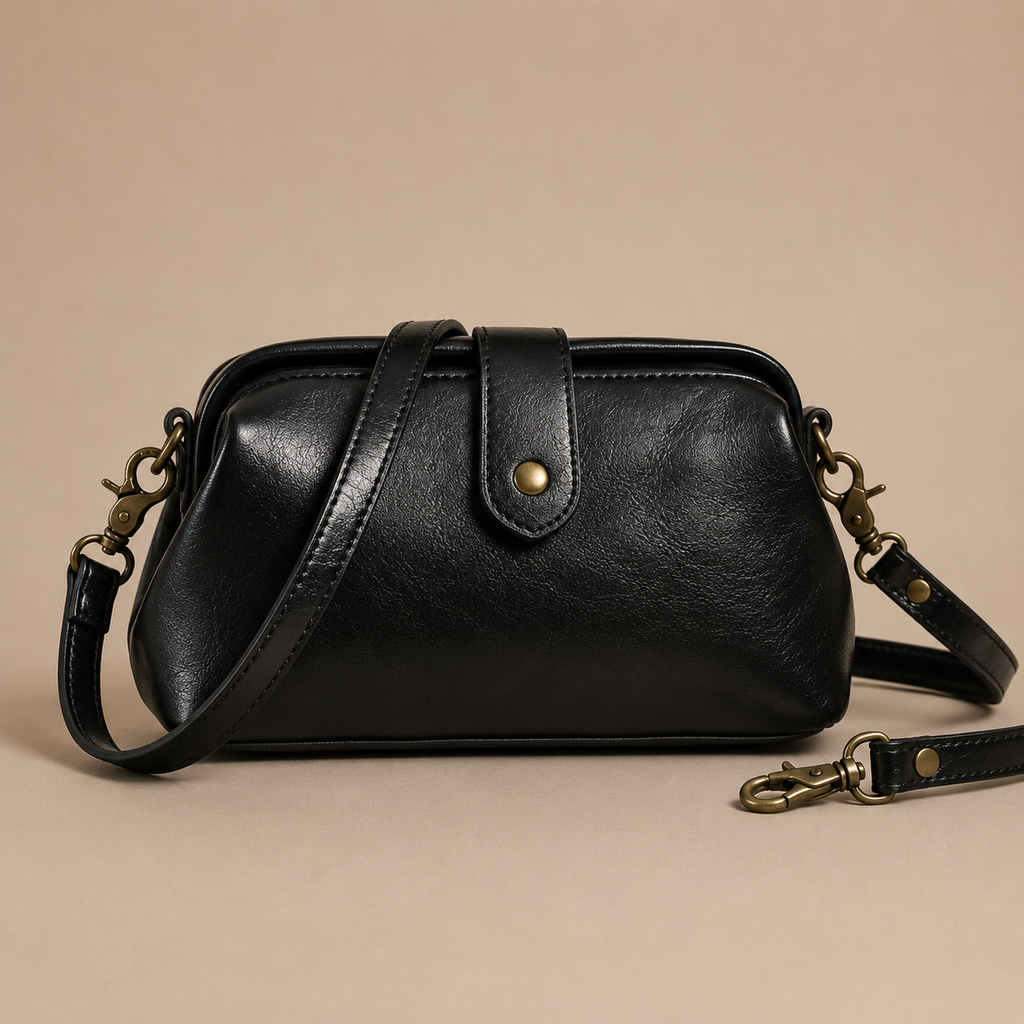 bolso vintage con asa de hombro. Aria